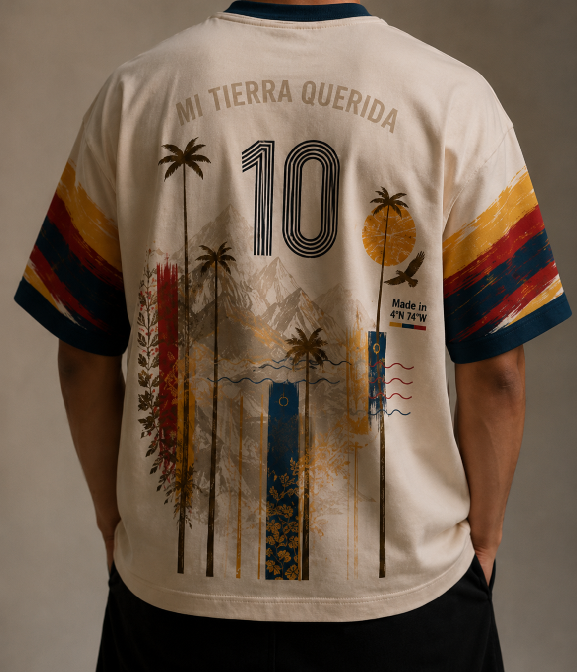Camiseta Colombia Iconos 90's
