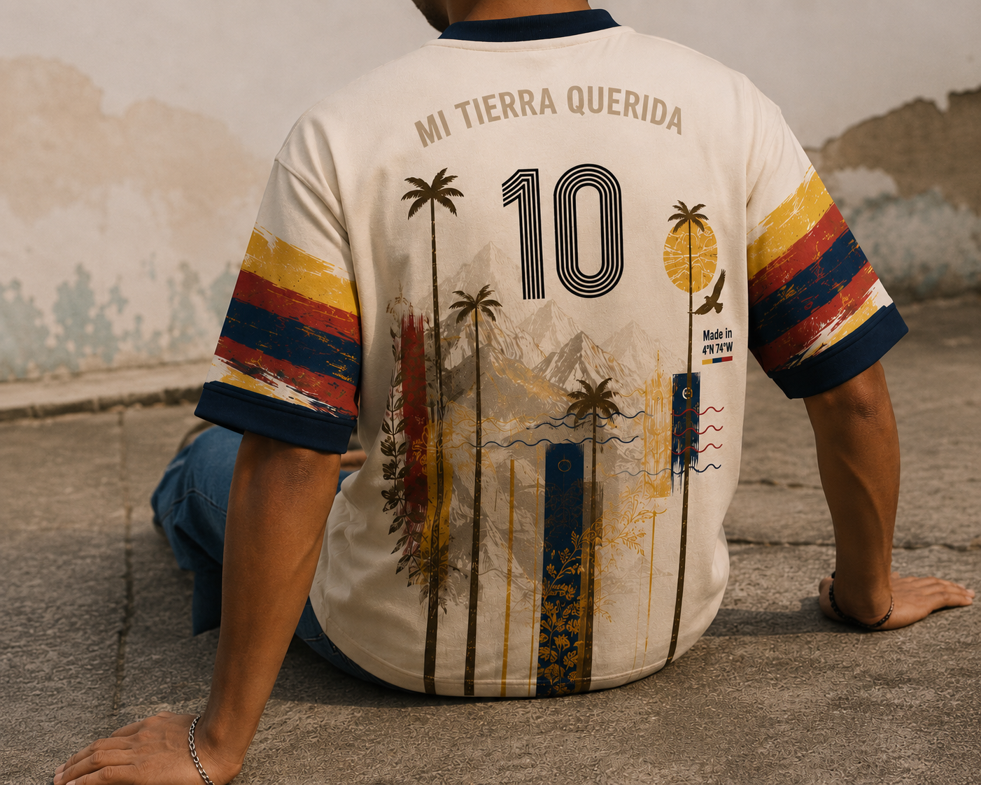 Camiseta Colombia Iconos 90's