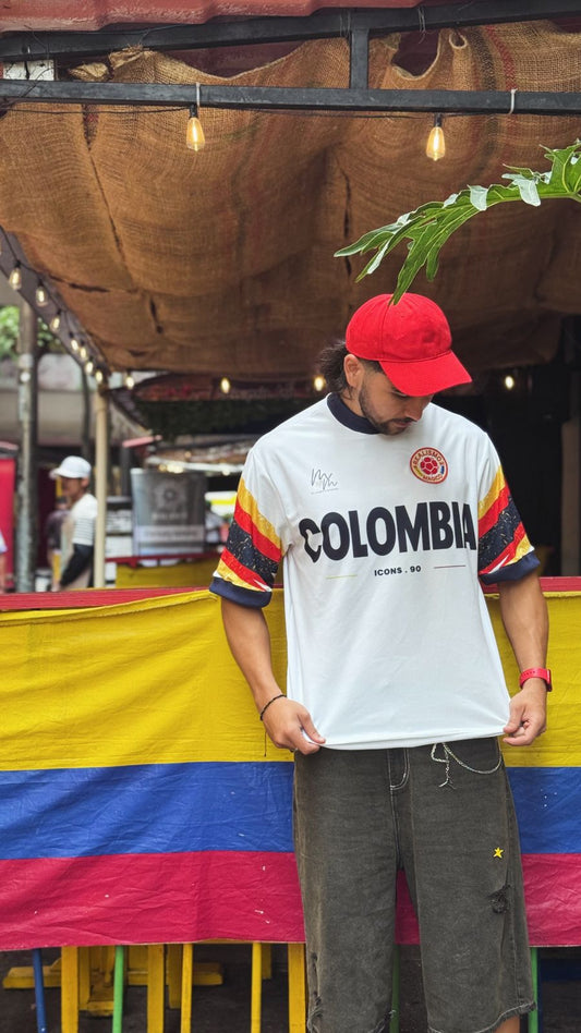 Camiseta Colombia Iconos 90's