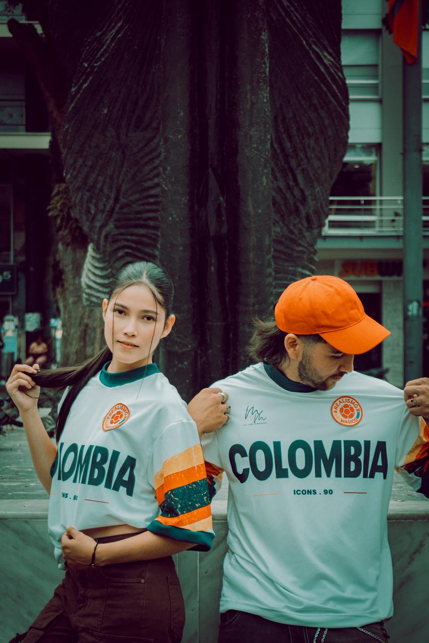Camiseta Colombia Iconos 90's