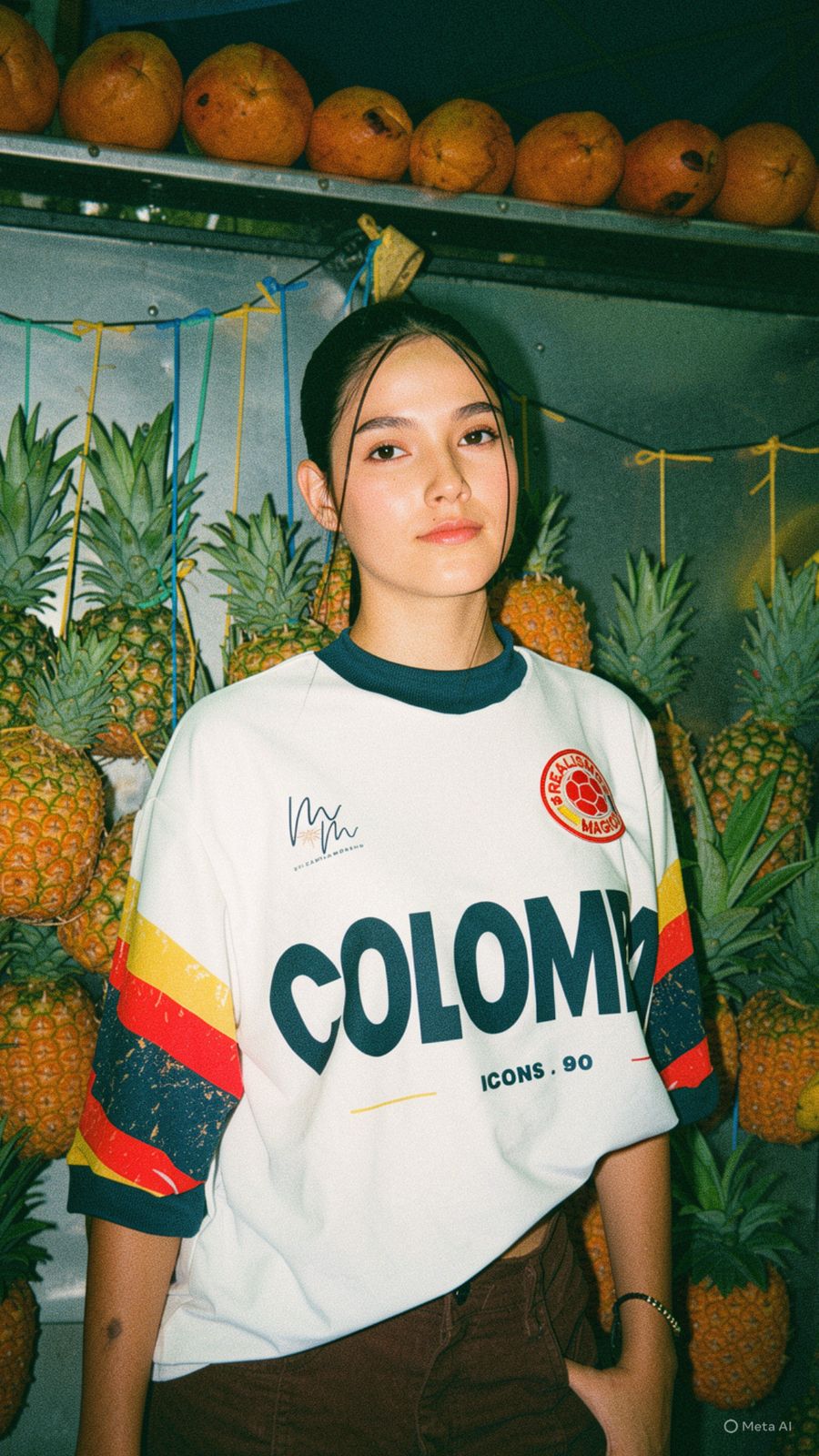Camiseta Colombia Iconos 90's